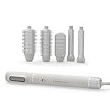 Sharper Image Revel 6-in-1 Multi-Styler, Ionic Hair Dryer Brush, Air Wrap Curling Wand, Detangler, Volumizing, Smoothing & Straightening Tools, Hair Accessories for Women for Salon Results at Home