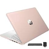 HP Stream 14" HD BrightView Laptop, Intel Celeron N150, 16GB RAM, 288GB Storage (128GB UFS + 160GB Docking Station Set), Intel UHD Graphics, 720p Webcam, Wi-Fi, 1 Year Office 365, Win 11S, Gold