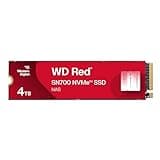 Western Digital 4TB WD Red SN700 NVMe Internal Solid State Drive SSD for NAS Devices - Gen3 PCIe, M.2 2280, Up to 3,400 MB/s - WDS400T1R0C