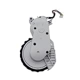 Silent Driving Wheel, Anti-Deviation Smooth Obstacle Crossing Compatible with Roborock Q7 M5+, Q7 L5+, Q7 TF+, Q7B, Q7T+, Q7 BF+ Robot Vacuum Cleaner(White Left Wheel)