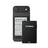 XTEINK X3 eBook Reader (Developer Edition), 3.7" Pocket E-Ink eReader, Ultra-Thin 0.2", 2 oz, Magnetic-Ready Pogo-Pin Charging, Gyroscope Page-Turn, Distraction-Free Reading, 16GB, Space Black