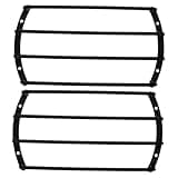 Cabilock 2pcs Car Speaker Grill Cover Subwoofer Protection Frame Audio Speaker Guard for Car Sound System Accessories