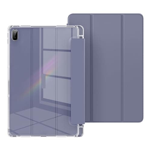 SOENS Compatible with Lenovo Tab P11 Pro P11 M10 Plus 3rd 10.6 Xiaoxin Pad 2022 Silicone Stand Tablet Case with Pencil Holder (Color : Purple, Size : P11 Pro 11.5 TB J706)