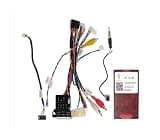 16 pin Wiring Harness CANBUS Box Compatible for KIA Sportage 3, 2010-2012 IX35 2009-2013 Kia Sorento 2009-2012 with 24 Pin Camera Amplifier