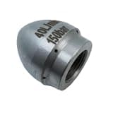 Pipe Nozzle Hose Nozzle Pressure Washer Accessories for Leaning Stainless Steel 40L Output Cleaning Tools (G3percent8inch)