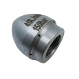 Pipe Nozzle Hose Nozzle Pressure Washer Accessories for Leaning Stainless Steel 40L Output Cleaning Tools (G3percent8inch)