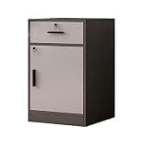 NUHSLF Office File Cabinet with Lock and Drawers Floor Storage Cabinet for Data and Documents (A-One Size)