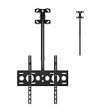 TV Stand,tv Wall Mount Full Motion TV Ceiling Mount, for 26 to 43 Inch TV Swivel and Tilting Bracket, Up to 77 Lbs