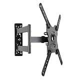 JDXQBLD Tv Mount,Sturdy Tv Wall Mount Bracket for 32-58 Inch Tvs – Extend, Tilt and Swivel Your Flat Screen Tv 180 Degrees – Easy Installation