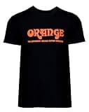 Orange Retro T-Shirt, Black, 2XL