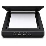 Flatbed Document Scanner, High Resolution Scanning, USB Powered