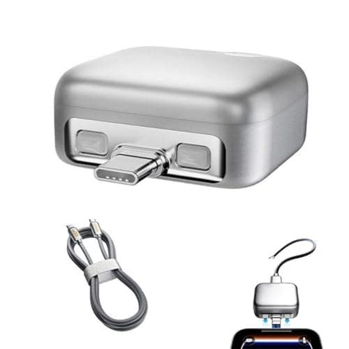 Smart Auto Stop Charging Adapter, Auto Disconnect Charging Cable Protector, Fast 140W Charger with Smart AutoPower-Off, Overcharge Protection Adapter for Phone Tablet USB ChargingCable 