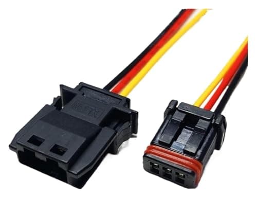 Dj7028-1.2 Rear View Mirror Sealed Waterproof 2/3/4/ Pin Car Sensor Mx19a003s51 Male/Female Connector(Color:3p strip line,Size:5sets) LMNJIUVD(3p strip line,5sets)