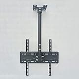 Ceiling TV Mount, Telescopic Height Adjustment, Swivel and Tilting Bracket Fits Most 26-60 Inch TVs