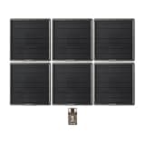 Spypoint 10-Watts Battery Solar Panel with 4 LED Charge Indicator Lights Bundle (7 Items)