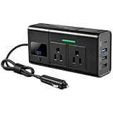 inversor de corriente 12v a .car Inverter 12v to 120v.Inverter for Vehicle, high-Power Pure sine Wave, 110/220V, 200W Peak Power 400W