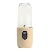 Fauitay Portable Blender 40W 500ml 20800RPM USB Rechargeable Mini Juicer Cup Fruit Mixer with 16 Blade Stainless Steel Cutter for Gym Office Travel