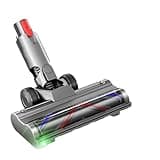 Direct Drive Brush Head,Compatible for Dyson,V10 Slim V12 Slim,Vacuum Attachment with LED Dust Detection for Carpet Floor Clean