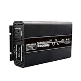 Pure Sine Wave Inverter 3000W 3500W 4500W 12V 24V 48V DC to AC 220V 230V Car Power Converter(Peak Power 4500w,48V-220V(50HZ))