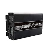 Pure Sine Wave Inverter 3000W 3500W 4500W 12V 24V 48V DC to AC 220V 230V Car Power Converter(Peak Power 4500w,48V-220V(50HZ))