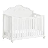 Picket House Annie Crib with Guardrails in White