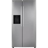 LG 27 cu. ft. Side-by-Side Standard Depth Slim in Door Ice and Water Dispenser in PrintProof Stainless Steel Wi-Fi Enabled LS27T3230S