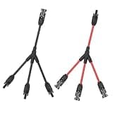 letivay 3 to 1 Solar Panel Connectors 1000 V 30A Y Branch Solar Connectors