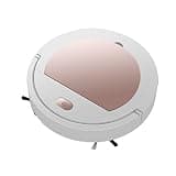 TRABVVIJSC Robot Vacuum Sweeping Robot Easy to Operate Noise Reduction Hard Floor Suction Sweeper(Rose Gold)