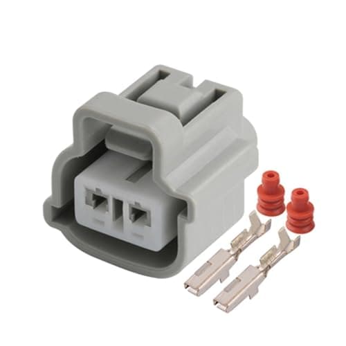 BTYSEQ 1/2/5/10/20/50 Sets 2 Pin Way Automotive Socket Plug Connector For 90980-11019(2p female,20 SETS_2P)