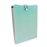 CONGARTENO Vertical Accordion File Folder with Handle Expandable Plastic Organizer for School Office and Home Use Spill-Resistant Document Protector for Exam Papers and Notes