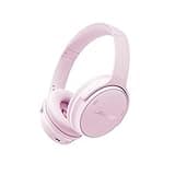 Bose QuietComfort Headphones - Wireless Bluetooth Headphones, Active Over Ear Noise Cancelling and Mic, USB-C Charging, Deep Bass, Up to 24 Hours of Playtime, Petal Pink - Limited Edition Color