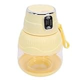 Pssopp Portable Cordless Juicer, Personal Size Blenders Cordless Juice Cup with 6 Stainless Steel Blades USB C Rechargeable for Travel Gym Office Camping Portable Juicer, 600ml