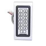 Door Access Control, ID Metal Waterproof Acss Control Machine Password Outdoor with Backlight Button,for Door Lock Security