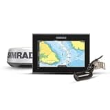 Simrad GO9 XSE Chartplotter and Fishfinder with HALO20 Radar, 83/200 Transom Mount Transducer and C-MAP Discover Charts, 9 Inch Screen, Black, 000-16294-001