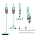 TROURAY Cordless Stick Vacuum Cleaner, Small Cordless Vacuum Green