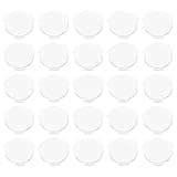 SOLUSTRE 40pcs Plastic Biconvex Lenses for Virtual Reality Headsets, Lightweight 25mm Diameter 45mm Focal Length, Multifunctional Design 3D Glasses Accessories for Enhanced Virtual Reality