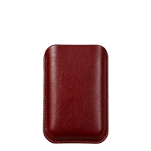 for Xteink X4 Portable Carrying Case,PU Leather Shockproof Protective Cover,Water-Resistant Anti-Stain E-Ink Reader Travel Pouch,Red