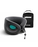 Cabeau Evolution X Deluxe - Best Travel Neck Pillow with Travel Bag (Turqoise Charcoal/Teal)