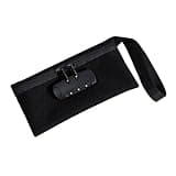 Flexible Zippered Storage Container with Reinforced Corners for Organizing Receipts Banknotes and Accessories Multi Purpose Planner Bag