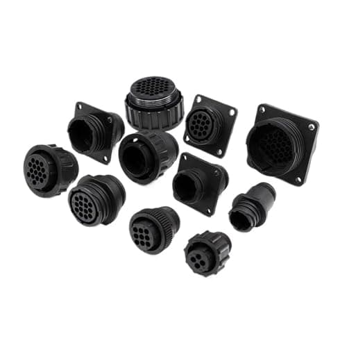 1pc 182919-1 Multi-Hole Password Code Automotive Connector Female End Sleeve With Tail Clip 182647-1 206043-31 182922(206430-1 4P flanged)