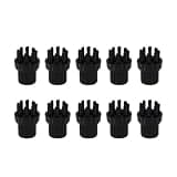 3/5/10x Nylon Brushes,Steam Cleaner Brush Head Replacement Parts,Fit For Home Steam Mop Parts(10pcs)