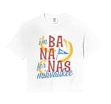 Milwaukee Banana Pun Funny Bananas City Comfort Colors Crop Top