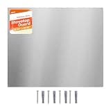 VEVOR 36" x 30" Stainless Steel Backsplash for Stove, Ultra Flat Splatter Guard, Wall Shield Range Hood Backsplash, Easy Clean Kitchen Wall Metal Panel, Pre-Drilled Holes for Easy Installation, Silver