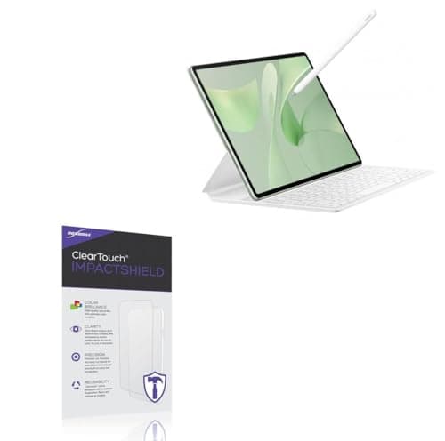 BoxWave Screen Protector Compatible with Huawei MatePad 12 X - ClearTouch ImpactShield (2-Pack), Impenetrable Screen Protector Flexible Film