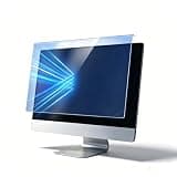 YUEHISY 24" Computer Blue Light Filter Panel, Hanging Acrylic Screen Protector, Dust Proof, Blocks 45% HEV, with Tester, Eye Protection for Home (16:10)