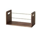 CFGH6FDF Vintage Simple Wooden Bookshelf Home Desktop Organizer Shelf Freestanding Book Shelf
