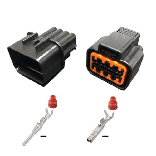 AICNRUT Dj7023a-2.2 is Applicable to Automobile Harness Connector 4p6p8p10p Fog Lamp Cable (10p,5sets) AICNRUT(8p,5sets)