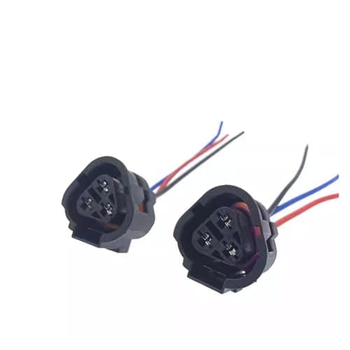 Fan Thermo Switch and Coolant Temperature Sensor Connector Pigtail 6" Wire for VW Jetta Golf MK4(1pcs)