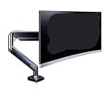 WYSJKJGH Monitor stand, robotic arm, desktop rotating screen, cantilever base(Meteoritegray)