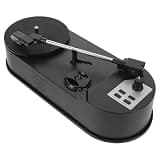 CLISPEED Retro Record Player Turntable with USB Cable, Mp3 Recording Format, Abs Material, Intuitive Controls, and Stable Performance, for Party and Home Decorations